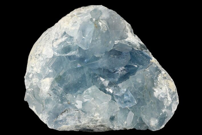 Sparkly Celestine (Celestite) Crystal Cluster - Madagascar #184376